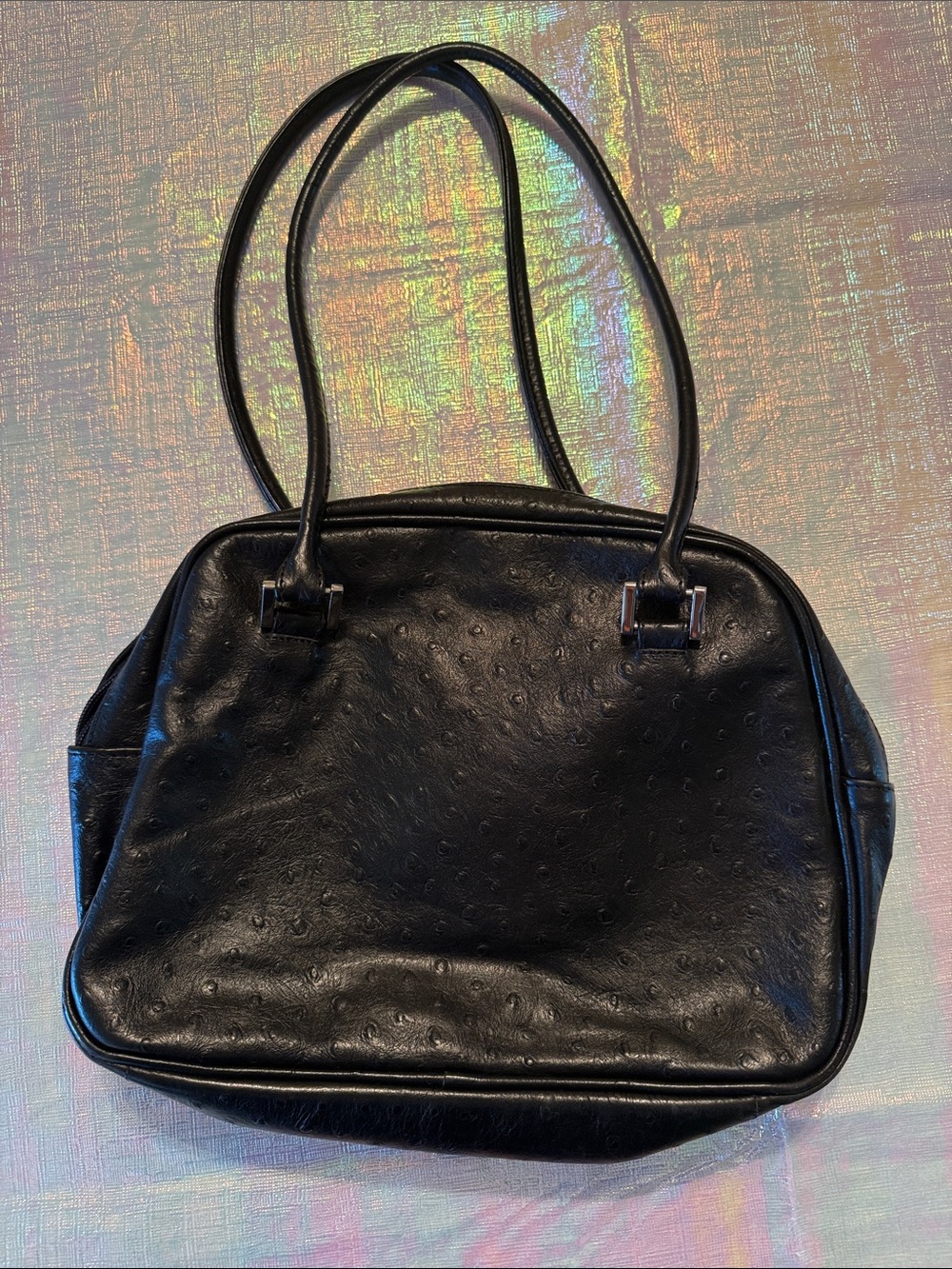 Classic Black Women's Shoulder Bag